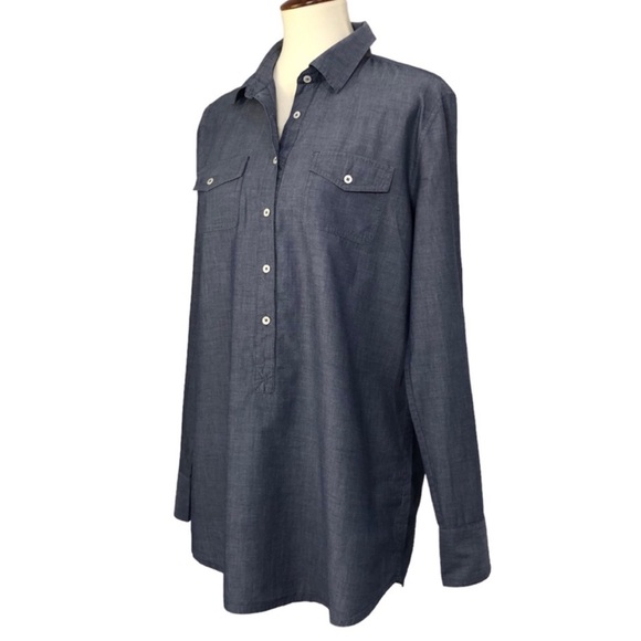 J. Crew Factory Tops - EUC • J. CREW Factory popover tunic • Style C9354